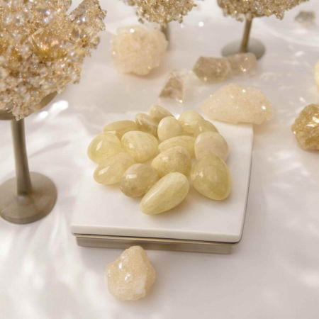 Piatra rulata din Citrin Natural - Abundenta si Energie, 2-3 cm [2]