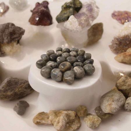 Piatra rulata din Labradorit Natural - Imbunatateste Intuitia, 2-3 cm [3]