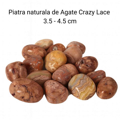 Piatra Naturala Crazy Lace Agate din Indonezia – Vitalitate, Echilibru si Energie Pozitiva [1]
