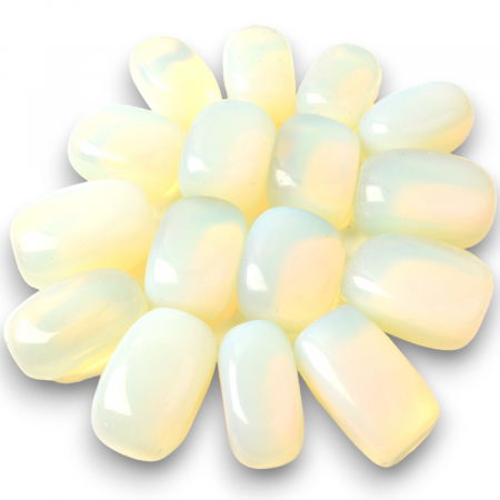 Piatra Opalita Rulata pentru Echilibru și Claritate Mentală