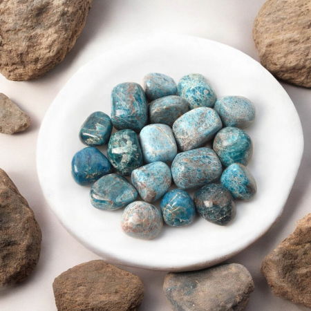 Piatra rulata din Apatit natural - Creativitate și Concentrare Mentală [1]