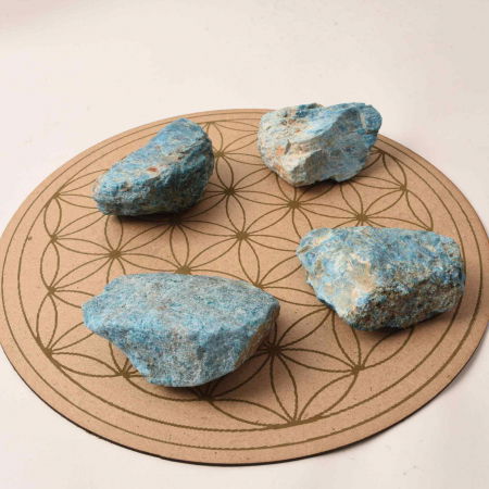 Piatra Bruta Naturala din Apatit Albastru - Diferite Dimensiuni [3]