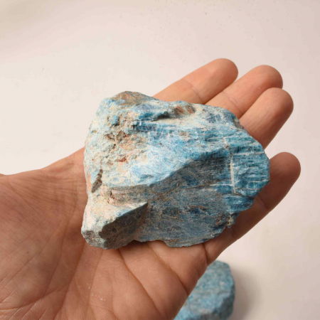 Piatra Bruta Naturala din Apatit Albastru - Diferite Dimensiuni [2]