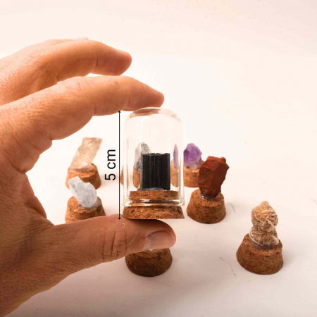 Pietre Brute Specimen 2-3 cm in Sticluta cu Dop de Pluta [3]