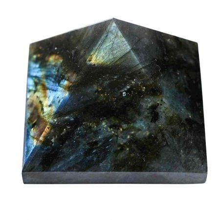 Piramida din Labradorit 8 cm pentru Vindecare prin Cristale - Piatra Naturala pentru Meditatie, Reiki, Echilibrare Chakra si Grila de Cristale [5]