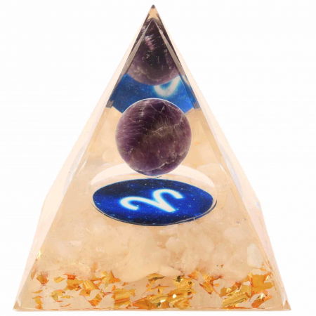 Seturi cristale semipretioase - Piramida de Energie Orgonica cu Cristale de Vindecare specifice a Zodiilor pentru Relaxare, Meditatie si Ornament