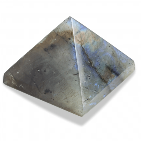 Piramida din Labradorit Sculptata Manual, 4 cm - Amplificator de Protectie si Intuitie [9]