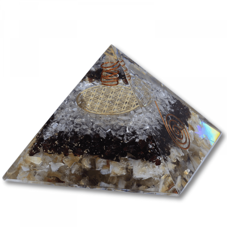 Piramida orgonica cu 3 tipuri de pietre naturale - Armonie si Energie [7]