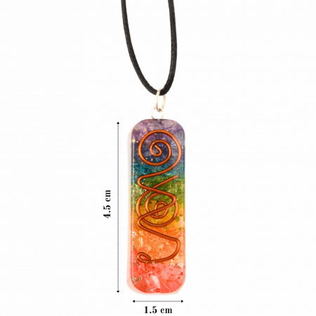 Piramida Orgonica cu 7 chakre - Generator de energie pozitiva, meditatie si echilibru spiritual [5]