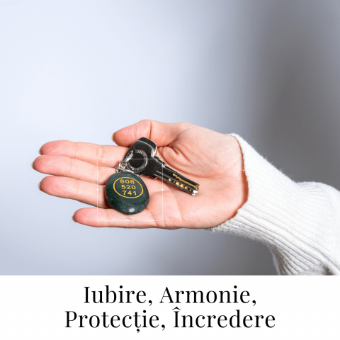 Piramida Orgonica cu Simboluri Zibu si Jad Verde – Energia Secreta a Echilibrului [1]