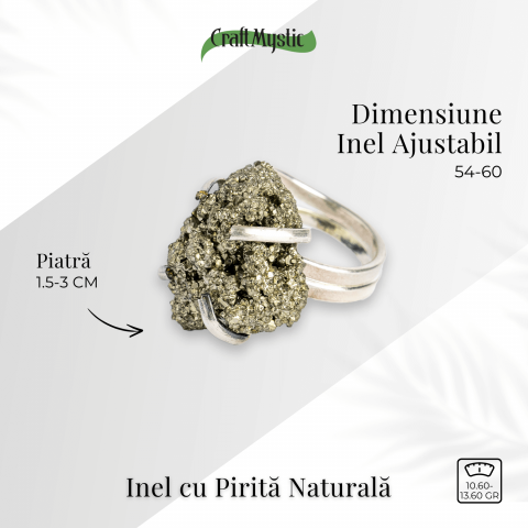 Inelul abundentei – Pirita naturala pentru succes si protectie energetica [3]