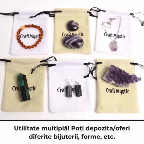 Saculet catifea 9x12 cm CraftMystic - Protectie si Eleganta pentru Bijuterii [3]