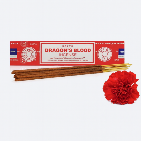 Instrumente și Accesorii Spirituale - Satya betisoare parfumate 15g – Dragon’s Blood