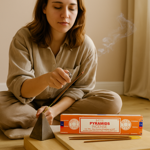 Satya Incense Sticks Pyramid 15g – betisoare parfumate [1]