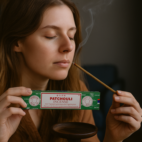 Satya Incense Sticks 15g – Patchouli betisoare parfumate [2]