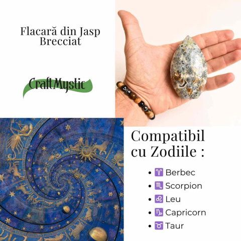 Gardianul calmului – Flacara din Marcasit Indonezian pentru Vindecare si Liniste Interioara 8-9 cm [3]