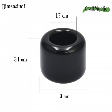 Set de 6 bucati suport ceramica pentru lumanari utilizate pentru ritualuri magice, proiecte DIY, consumabile Wiccan si multe altele [1]