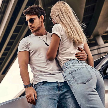 Set 3 Bratari cu Tripla Protectie, Bratara cu Margele de Cristal Vindecator de 8 mm, Bratara din Obsidian Hematit Ochi de Tigru Albastru Rosu pentru Femei si Barbati [5]