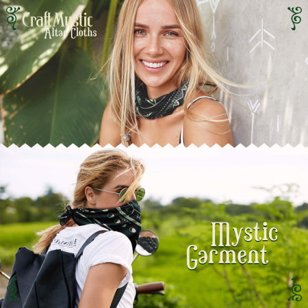 Set 2 Panze cu design unic pentru altar magic - Decor perete [6]