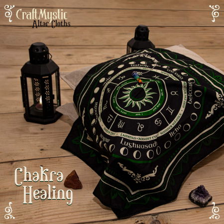 Set 2 Panze cu design unic pentru altar magic - Decor perete [4]