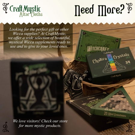 Set 2 Panze cu design unic pentru altar magic - Decor perete [8]