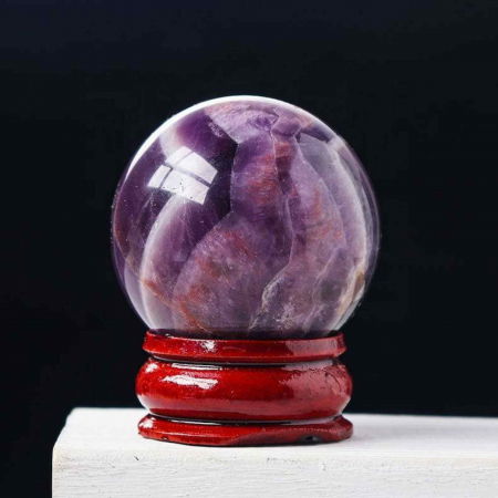 Set 9 sfere din cristale naturale – pentru decor feng shui,  meditatie, astrologie [9]