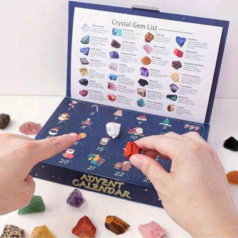 Calendar Advent cu Pietre Naturale – Bucurie si Magie de Craciun [5]