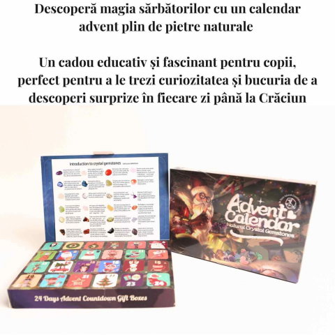 Calendar Advent cu Pietre Naturale – Magie si Aventura pentru Copii [2]