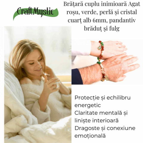 Set bratari cuplu pietre naturale - dragoste si armonie [4]
