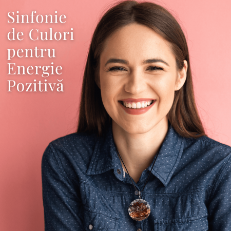 Colier Reglabil Orgonic cu Pietre pentru Cele 7 Chakre si Semnul "Puterii" Spirala [2]