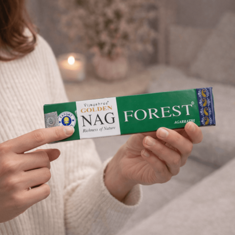Betisoare Parfumate Forest Golden Nag – Ritual de Purificare si Conectare cu Natura [1]