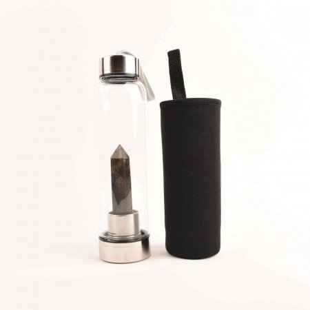 Sticla de apa cu varf de cristal Ametist – 550 ml [3]