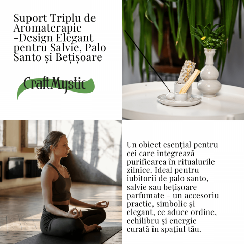 Suport Triplu de Aromaterapie – Ritual Complet pentru Armonie [2]