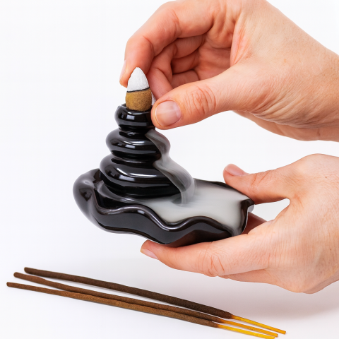 Suport Conuri Backflow Large Pebbles into Pool – Efect de Cascada [1]