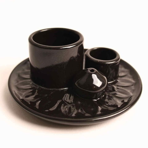 Suport ceramica pentru salvie, palo santo si betisoare – Eleganta si purificare [1]