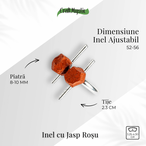 Forta interioara in forma bruta – Inel cu jasp rosu [3]