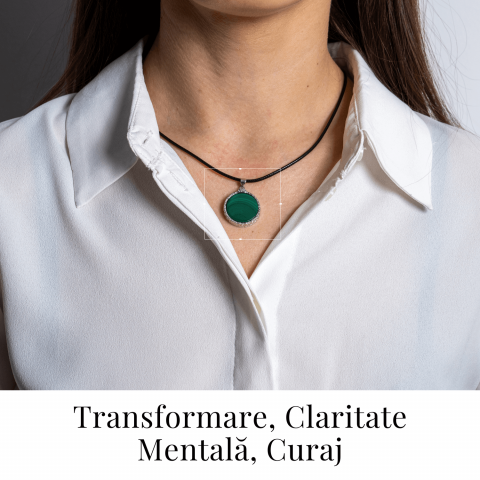 Puterea transformarii – Colier cu malachit pentru claritate si curaj [1]