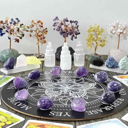 Piatra naturala de Ametist polisata 3-5 cm Ideala pentru Reiki si Vindecare Energetica [3]