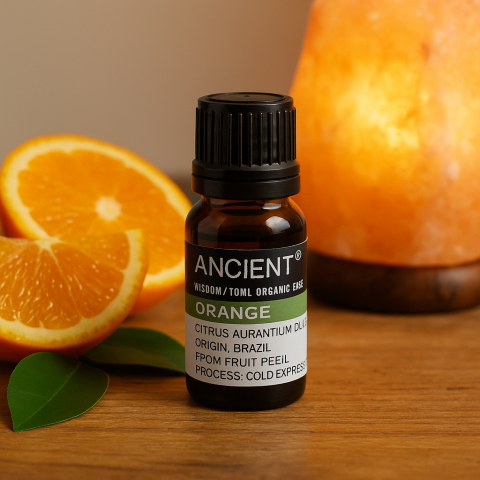 Ulei esențial organic Orange 10 ml (Citrus aurantium dulcis) – citric, revigorant, pentru difuzor & masaj diluat [1]