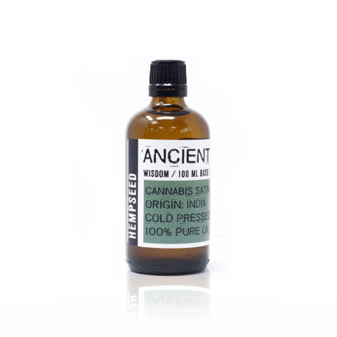 Instrumente și Accesorii Spirituale - Ulei din Seminte de Canepa 100ml – Presat la Rece, 100% Natural