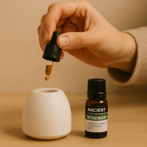 Ulei esential organic Rosemary 10 ml (Rosmarinus officinalis) – proaspat, tonic, pentru difuzor si scalp [2]