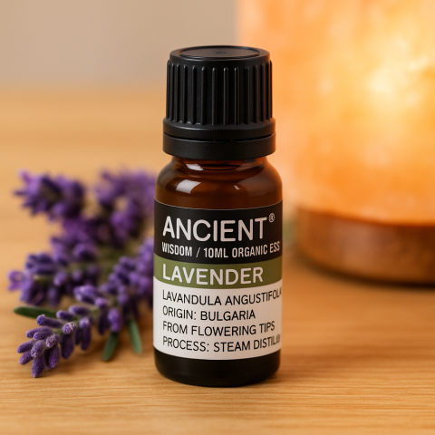 Ulei esential organic Lavanda 10 ml (Lavandula angustifolia) – relaxant pentru difuzor, baie si ingrijirea pielii (diluat) [1]