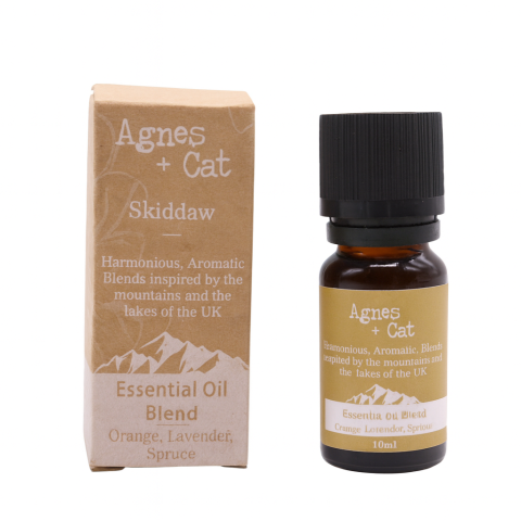 Instrumente și Accesorii Spirituale - Ulei Esential – Skiddaw Box – portocala, lavanda si molid – Agnes Cat (10 ml)