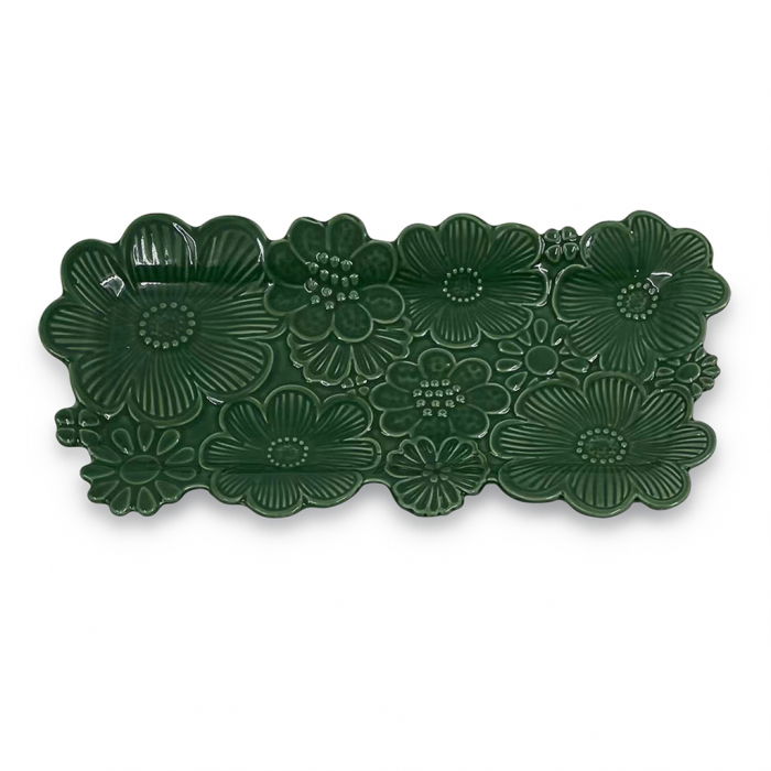 Set servirea mesei verde cu ceainic pahare platou și linguri 4 piese Opjet Paris [4]