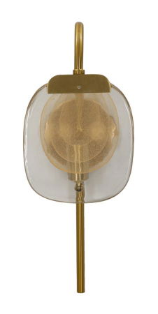 Art Deco - Aplica eleganta cu sticla fumurie | Ambient rafinat | CreativDeco