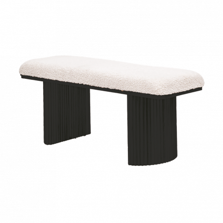 Boho - Banca neagra Lize design elegant|Banci negre