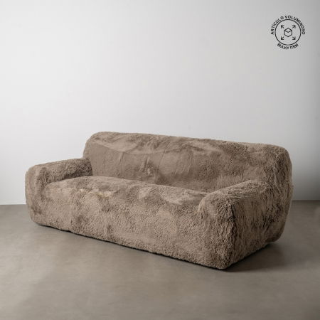 Boho - Canapea moderna premium tapiterie blana taupe