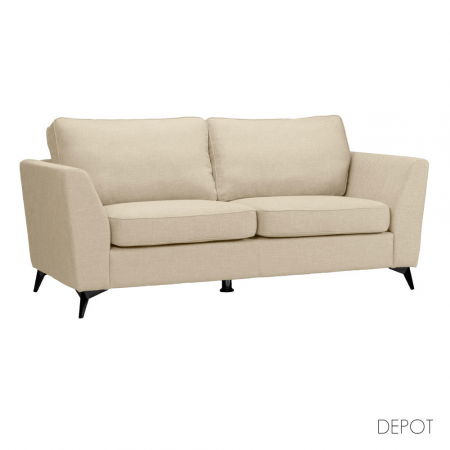 Mese in Stil Minimalist - Canapea cu 3 locuri bej Boel