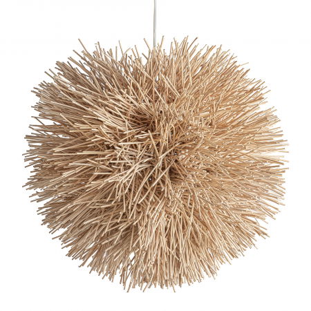 Boho - Candelabru ratan boho|Iluminat natural|Lampi suspendate cubice