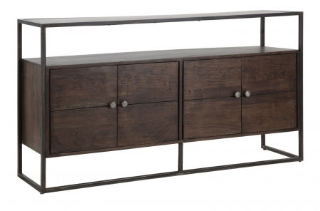 Mobilier - Comoda Lemn Masiv Industrial Burn CreativDeco